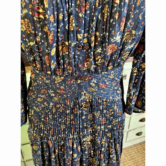 Veronica Beard Shireen Midi Dress 0 - Picture 5 of 11